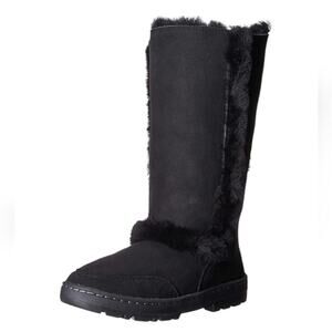 UGG Women's Sundance II‎ Revival Boot BLACK Shearling Tall SIZE 7